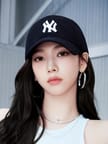 エース アンストラクチャード ボールキャップ NY ブラック 画像 1