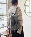 ドローストリング ミニ リュックサック 全8色 画像 1