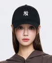 アンストラクチャード ボールキャップ NY ブラック 画像 3