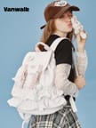 シャーリング ミニ バックパック ホワイト 画像 5