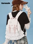 シャーリング ミニ バックパック ホワイト 画像 6