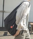 ヴィンテージ キャンバス ショッパーバッグ ブラック 画像 2