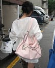 ソフトカーゴショルダーバッグ ベビーピンク 画像 3