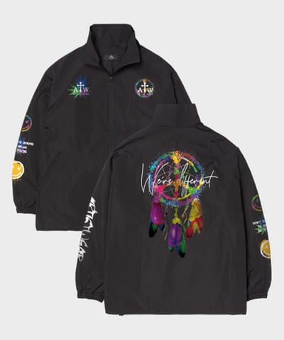 ARTISTWEAR [ATW] ディファレント ウーブン オーバーサイズ バイキング アノラック ジャケット