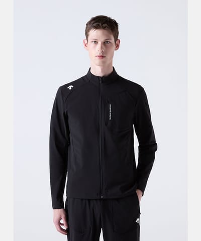 DESCENTE デサント トレーニング ハーフジップジャケット ブラック