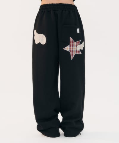 AMBLER アンブラー スウェットパンツ エンジェルスターパッチ