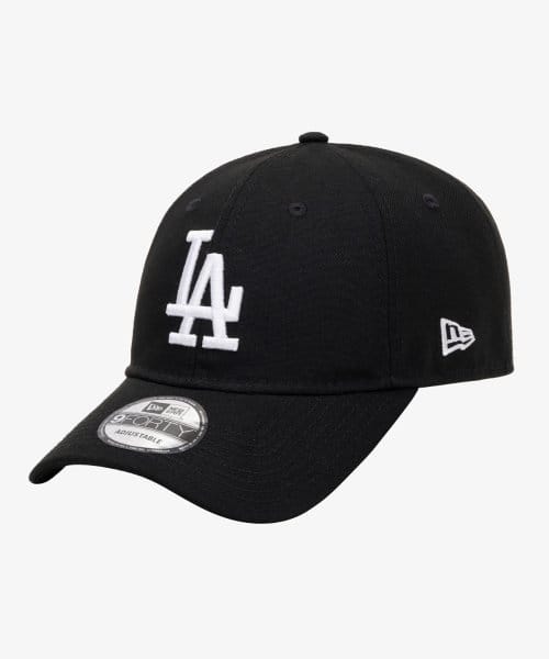 MLB ベーシック LA ドジャース アンストラクチャード ボールキャップ ブラック