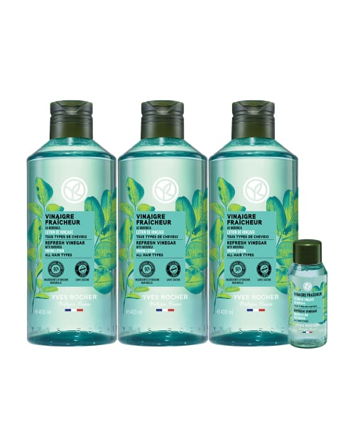 モリンガ リフレッシュ ヘアビネガー ディープクレンジング 400ml 3個
