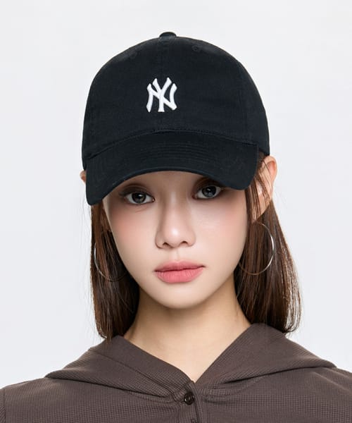 アンストラクチャード ボールキャップ NY ブラック 画像 4