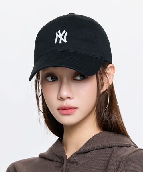 アンストラクチャード ボールキャップ NY ブラック 画像 5