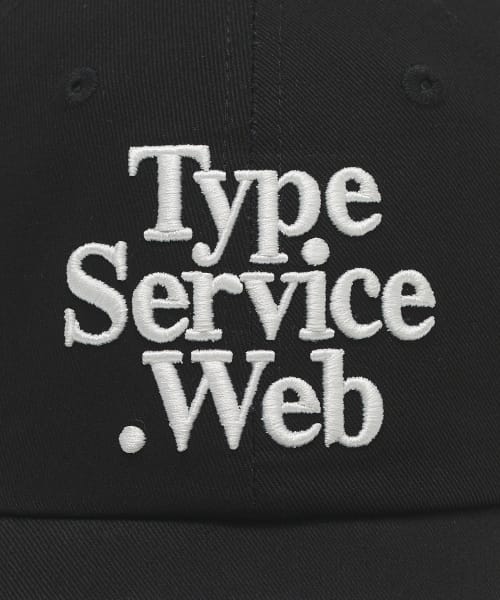 Typeservice ウェブ キャップ ブラック 画像 4