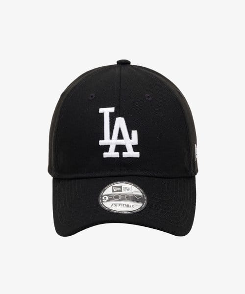 MLB ベーシック LA ドジャース アンストラクチャード ボールキャップ ブラック 画像 3