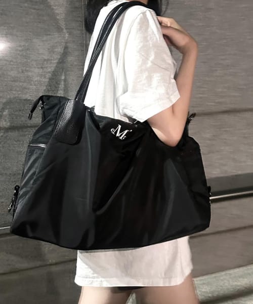 4WAY シグネチャーロゴ ユニセックス トートバッグ 画像 7