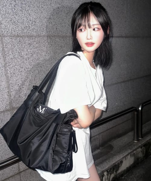 4WAY シグネチャーロゴ ユニセックス トートバッグ 画像 6
