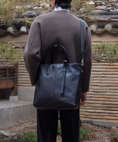 タワー トートバッグ ブラック 画像 2