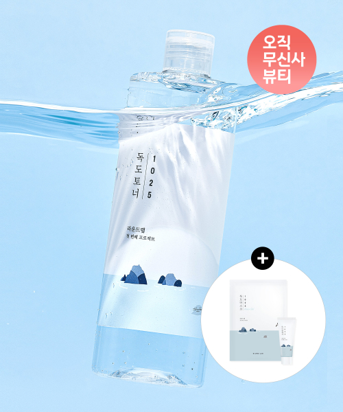 1025 독도 토너 500ml(+독도 클렌저 40ml + 워터겔 마스크 1매 증정)