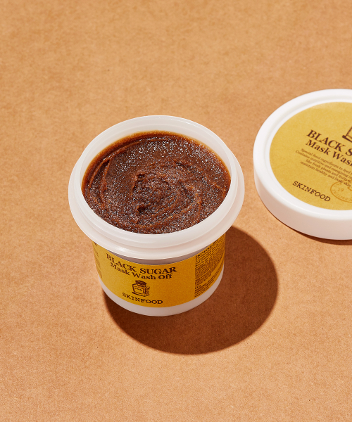 SKINFOOD Black Sugar Mask Wash Off 沖洗式面膜 120g