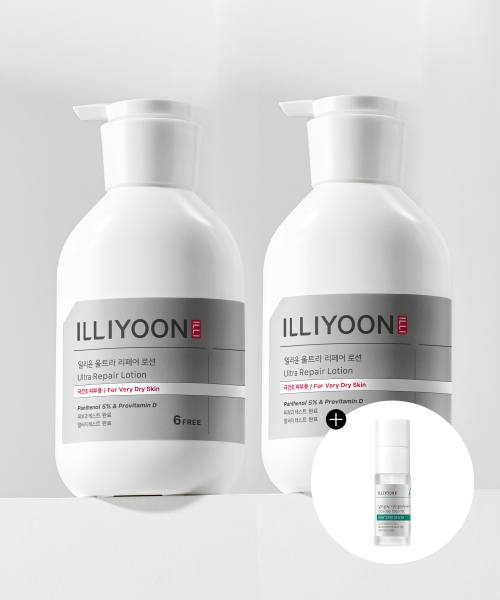 illiyoon ウルトラリペア ローション 350ml 2 pack + トラブル ミスト 30ml プレゼント