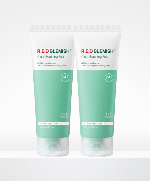 약산성 레드 블레미쉬 클리어 수딩 폼 150mL 2개