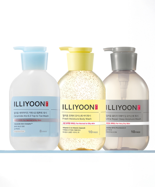 illiyoon ボディウォッシュ 500ml 2入り (オプション)