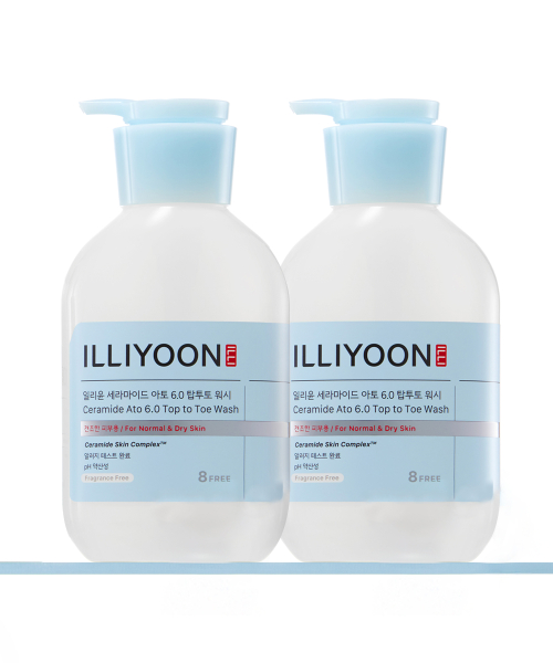 illiyoon セラミド アト 6.0 トップトゥトーウォッシュ 500ml 2入り