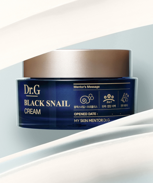 Dr.G [ハリツヤ]ブラック スネイル クリーム 50mL 画像 3