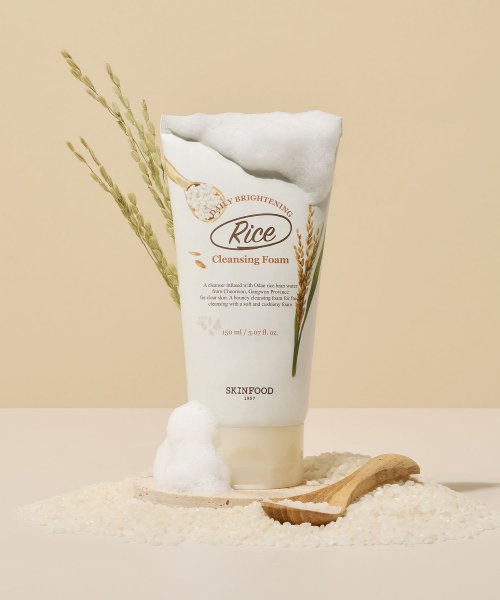 SKINFOOD Rice Daily Brightening 洗面乳 150ml