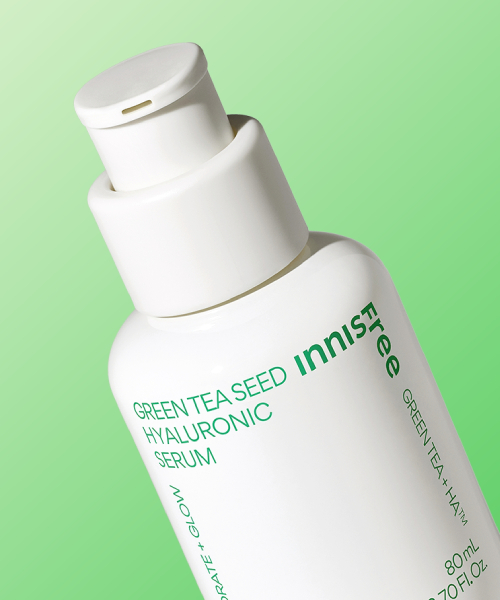 INNISFREE [1+1] グリーンティー シード ヒアルロン酸 セラム 80mL + 80mL(リフィル) + 15mL 2個 image 2