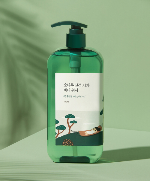 ROUND LAB 소나무 진정 시카 바디 워시 400ml