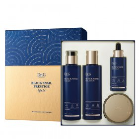 Dr.G Black Snail Prestige 4-Piece Full Gift Set (Toner 150mL, Emulsion 150mL, Ampoule 50mL, Cream 50mL) image 3