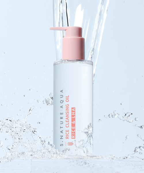 S.NATURE 아쿠아 라이스 클렌징오일 200ml