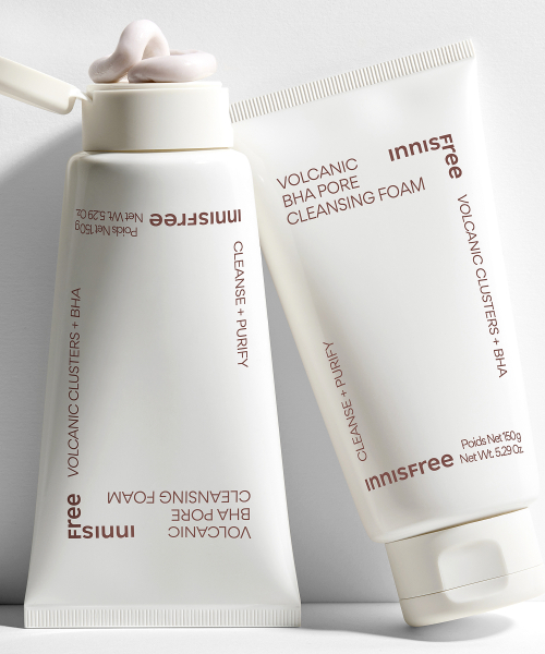 INNISFREE [2-Pack] Volcanic Pore BHA Cleansing Foam 150g image 3
