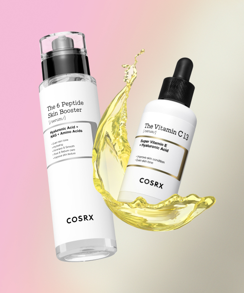 COSRX [Set] The 6 Peptide Skin Booster Serum 150ml + The Vitamin C 13 Serum 20g (Renewed)