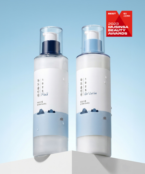 ROUND LAB フォー メン 1025 独島 オールインワン フルイド 200ml + ジェルローション 200ml 画像 2