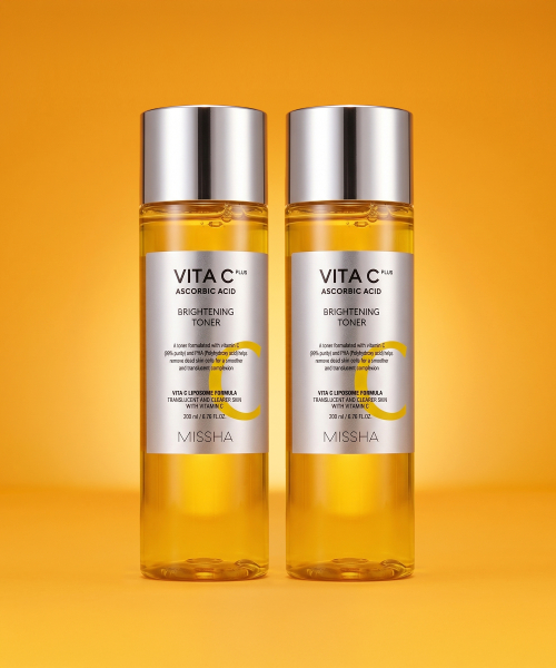 MISSHA 【2入組】Vita C Plus 亮膚化妝水 200ml