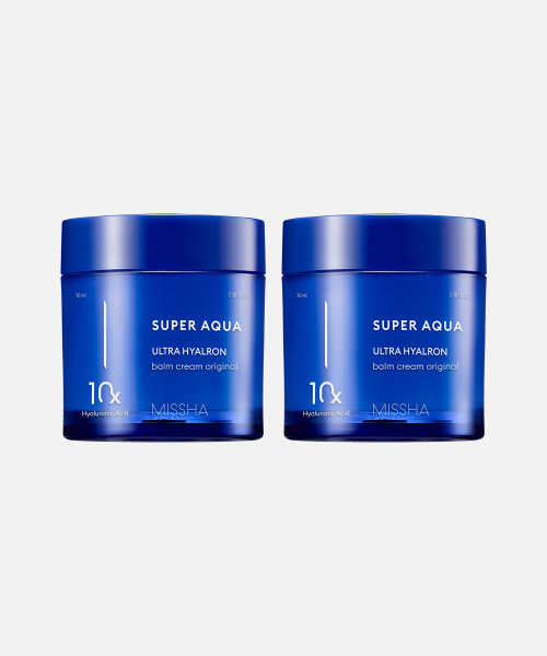 MISSHA 【2入組】Super Aqua Ultra Hyalron Balm Cream 保濕乳霜 70ml