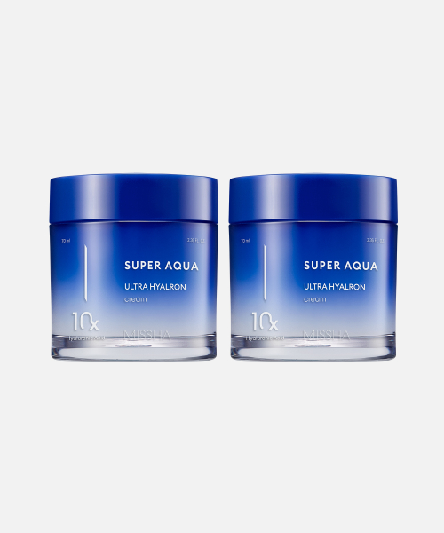 MISSHA [2個] スーパーアクア ウルトラ ヒアルロン クリーム 70ml