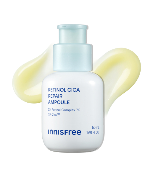 INNISFREE [2-Pack] Retinol Cica Repair Ampoule 50mL image 2