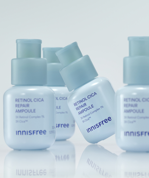INNISFREE [2-Pack] Retinol Cica Repair Ampoule 50mL image 3