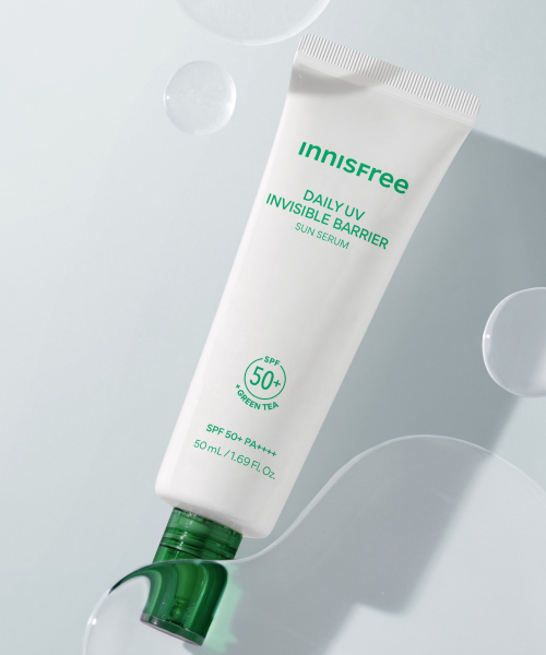 INNISFREE [2-Pack] Daily UV Moisture Barrier Sun Serum SPF50+ PA++++ 50mL image 2