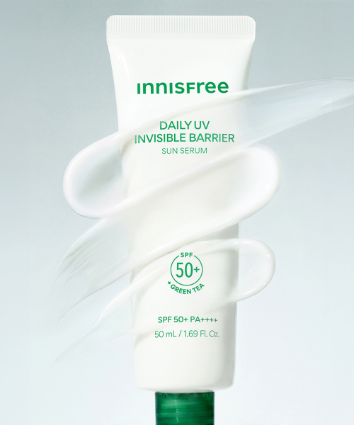 INNISFREE [2-Pack] Daily UV Moisture Barrier Sun Serum SPF50+ PA++++ 50mL image 3