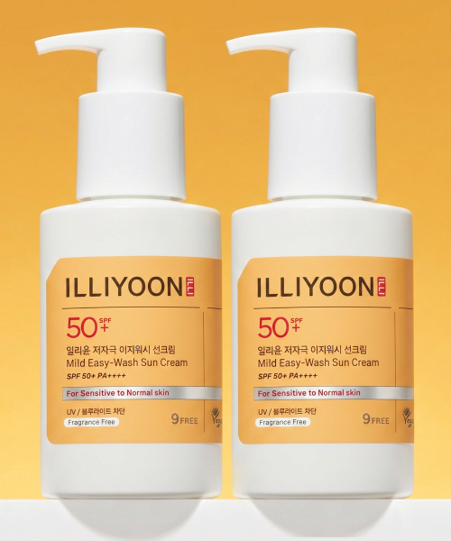 저자극 이지워시 선크림 150ml 2입