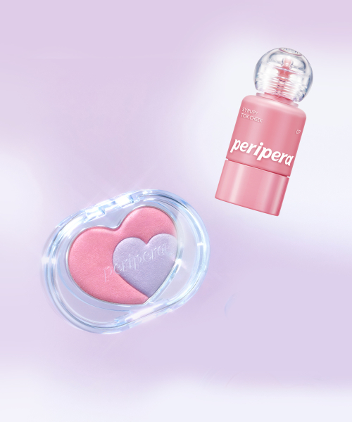 [SET] 페리페라 하트 포켓빔 + 시럽피 톡 치크 [증정] 리무버10ml