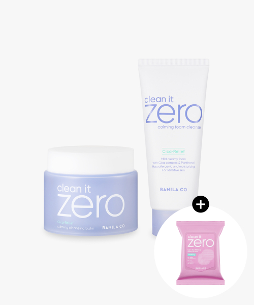 BANILACO [Set] Clean it Zero Calming Cleansing Balm 180ml + Foam Cleanser 150ml