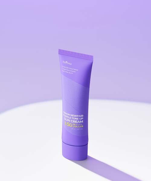 Isntree オニオン ニューペア パープル トーンアップ サンクリーム 50ml image 3