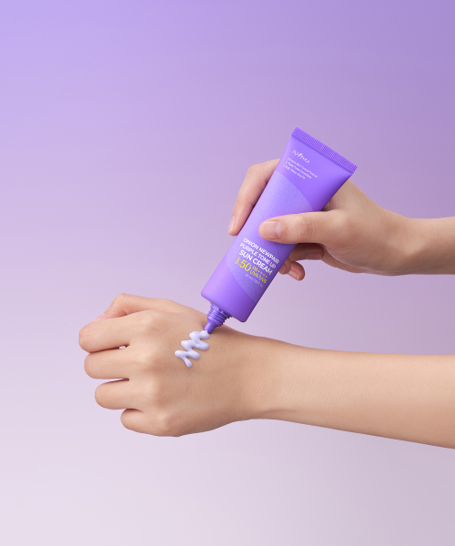 Isntree オニオン ニューペア パープル トーンアップ サンクリーム 50ml image 5