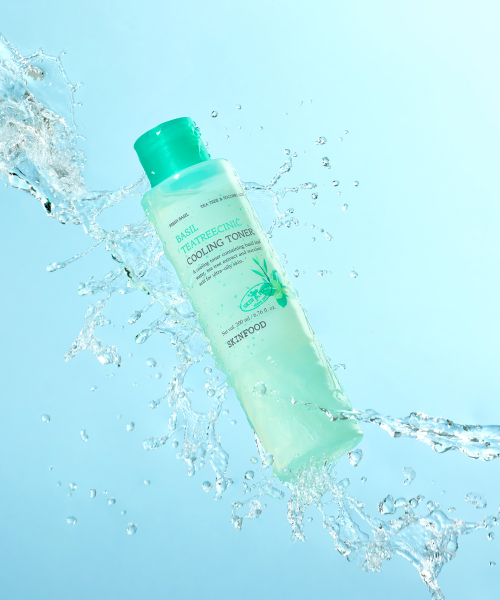 SKINFOOD Basil Tea Tree Sinic Cooling Toner 涼感化妝水 200ml