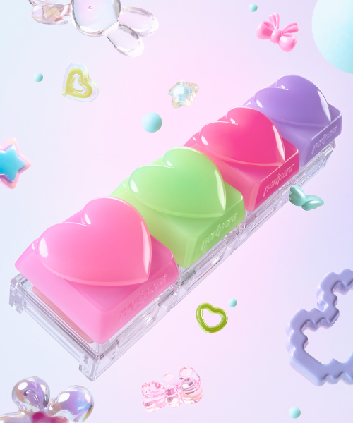 peripera [2pack] 톡 블러쉬 키캡 [증정] 스티커+거울키캡1P 이미지 2