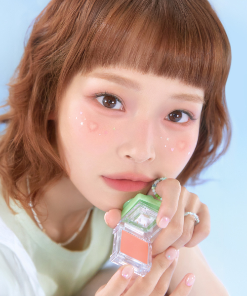 peripera [2pack] 톡 블러쉬 키캡 [증정] 스티커+거울키캡1P 이미지 4