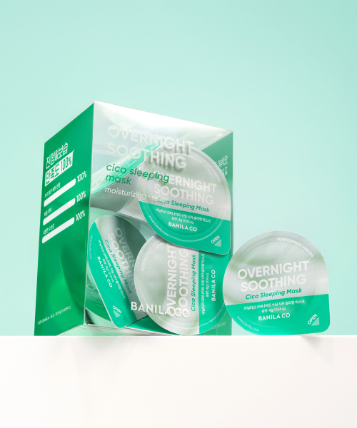 BANILACO Overnight Soothing Cica Sleeping Mask Travel Kit 4g x 12